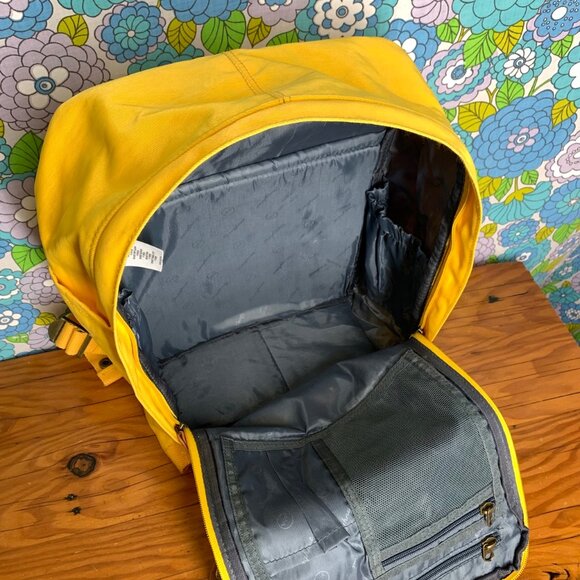 Doughnut Macaroon Backpack in Mustard - Picture 12 of 16